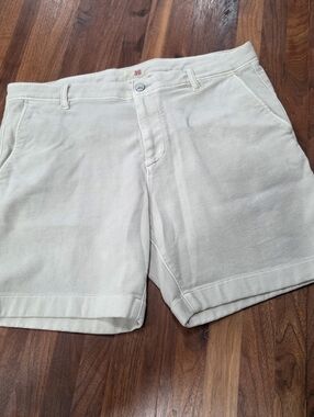 Faherty Terry  Casual Cotton Blend Shorts 7" Inseam  Size 36